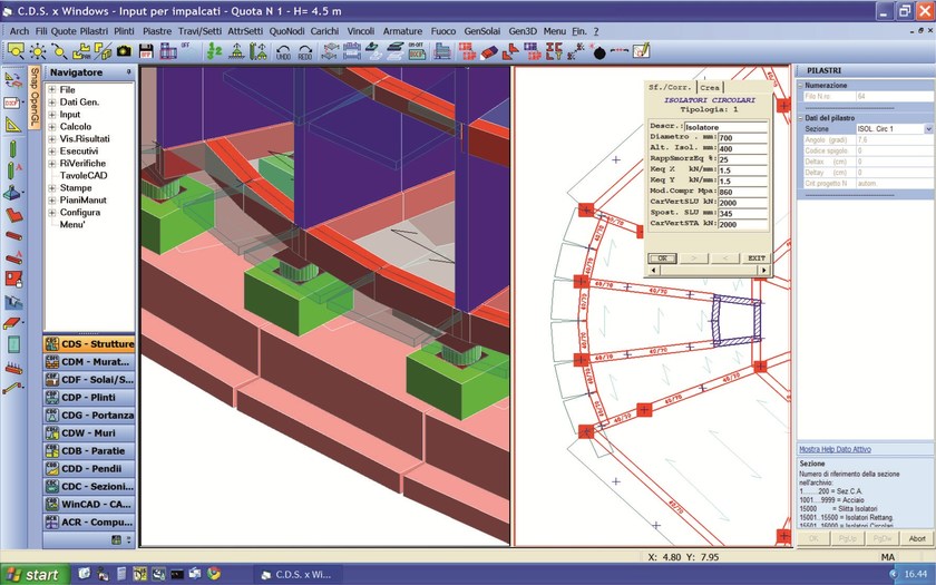 Software CDS Win per il Calcolo Strutturale