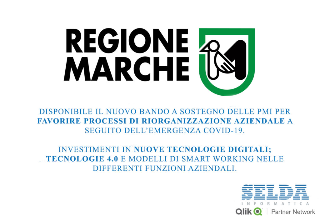 Bando Regione Marche per Investimenti in Nuove Tecnologie Digitali per le Aziende